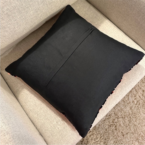 Copper Rose Gold Sequins Metallic Holiday Accent Pillow H&M Home - Picture 3 of 4